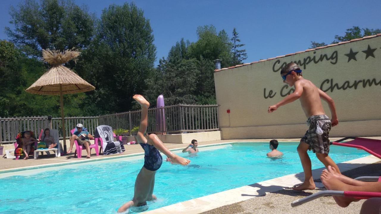 Camping Le Coin Charmant Chauzon エクステリア 写真