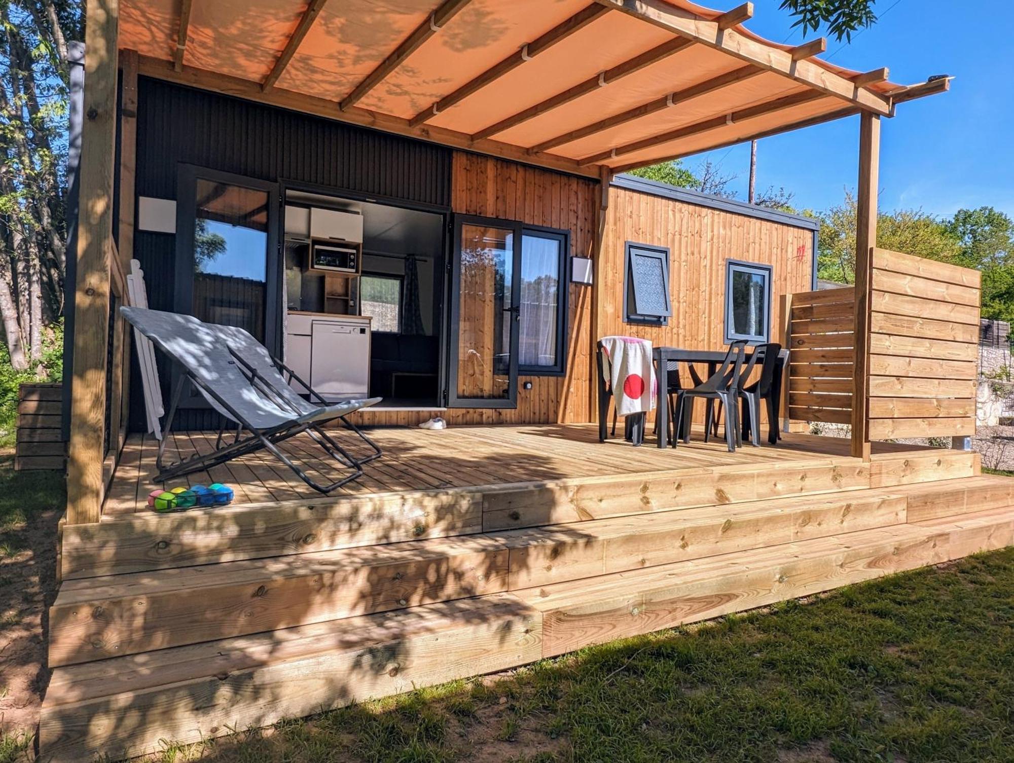 Camping Le Coin Charmant Chauzon エクステリア 写真