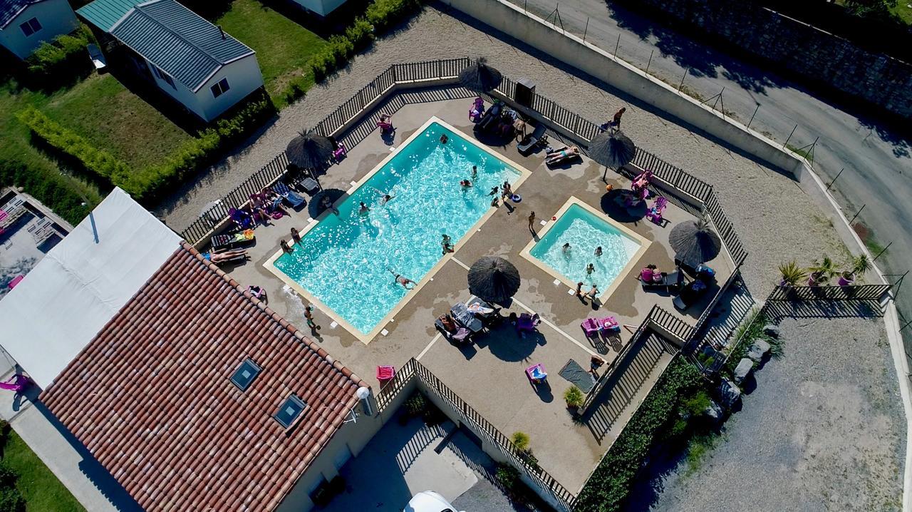 Camping Le Coin Charmant Chauzon エクステリア 写真