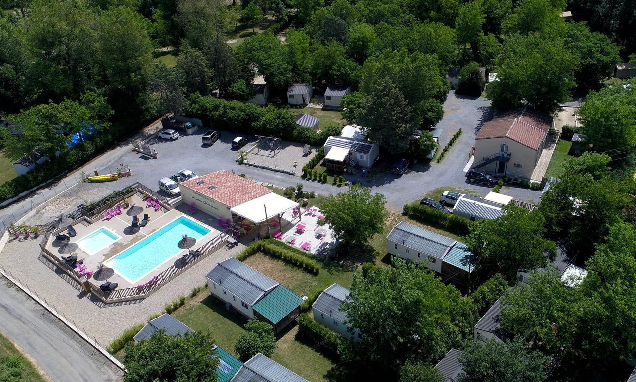 Camping Le Coin Charmant Chauzon エクステリア 写真