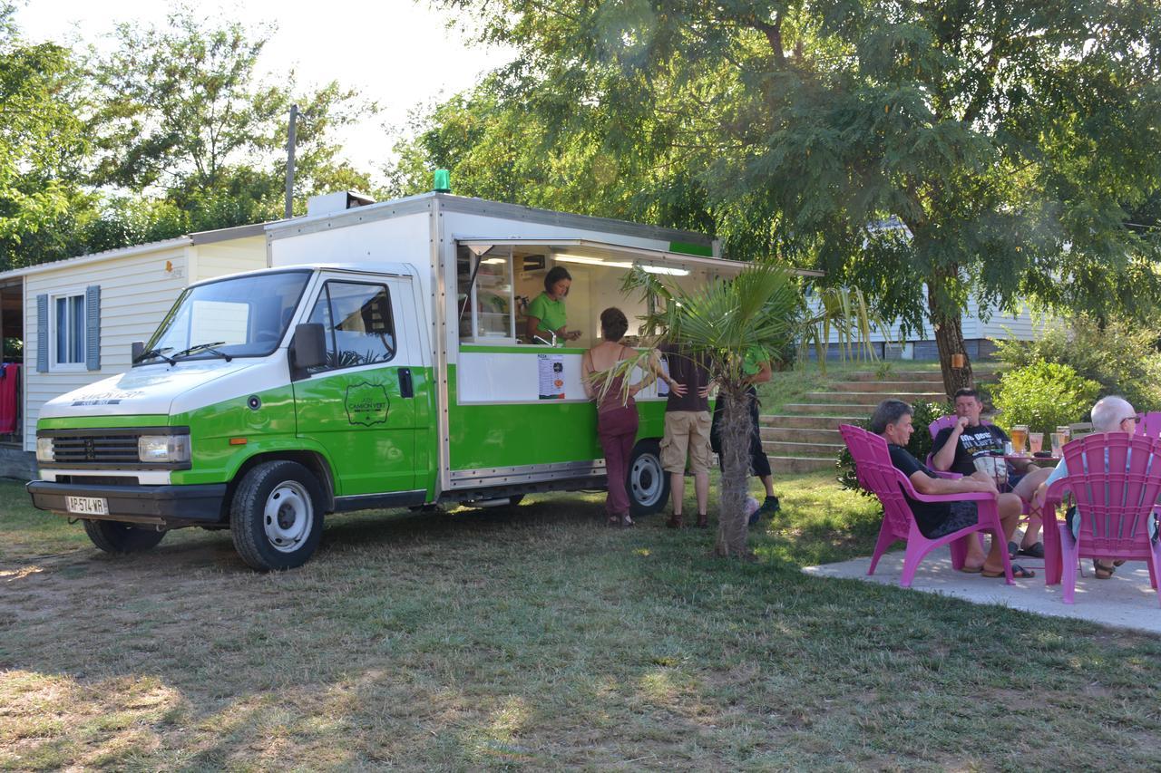 Camping Le Coin Charmant Chauzon エクステリア 写真