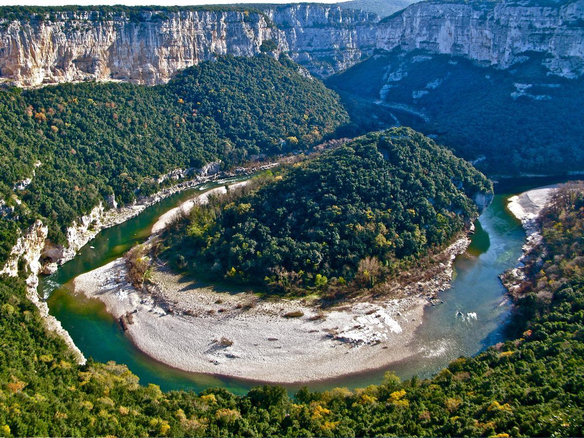 Camping Le Coin Charmant Chauzon エクステリア 写真